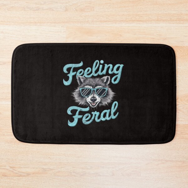 Item preview, Feeling Feral Racoon designed and sold by 100Sunsets.