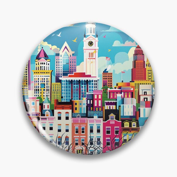 Artikelvorschau, Baltimore Druck Baltimore Vektorgrafiken entworfen und verkauft von nomiraclehere.