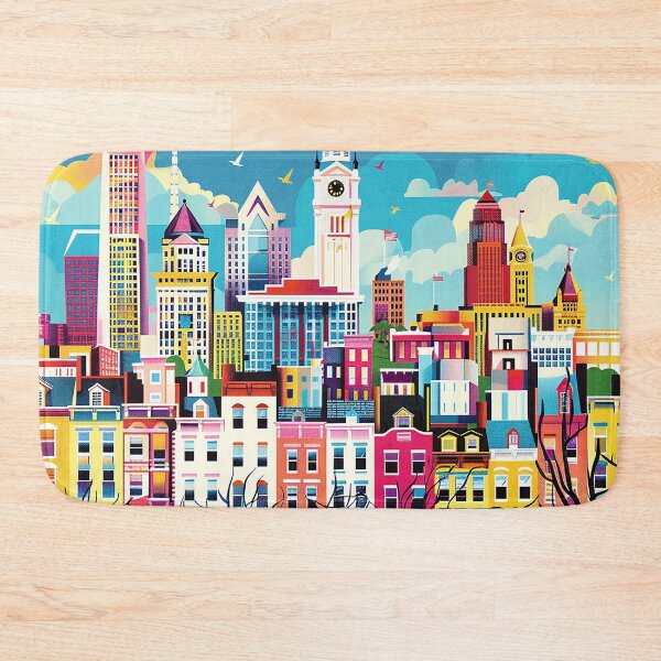 Item preview, Baltimore Print Baltimore Vector Art  designed and sold by nomiraclehere.