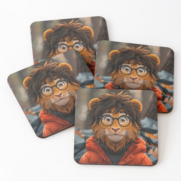 Item preview, The Lion Nerd boy designed and sold by Jasperartist112.