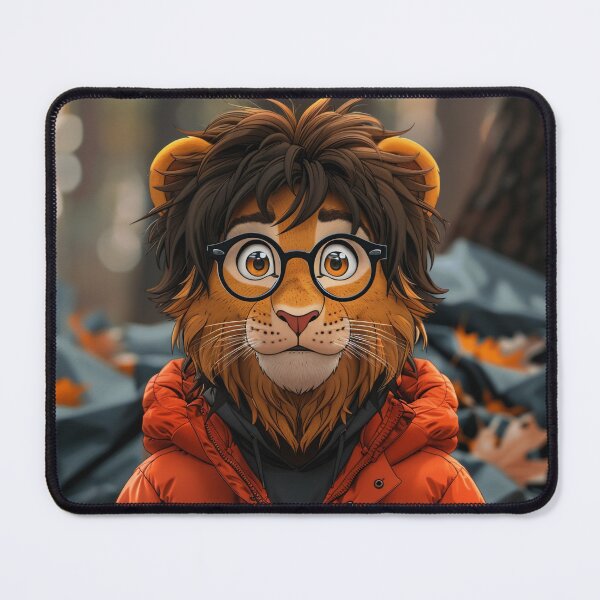 Item preview, The Lion Nerd boy designed and sold by Jasperartist112.