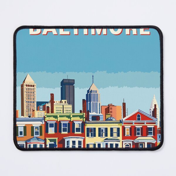Item preview, Baltimore Print Baltimore Vector Art designed and sold by nomiraclehere.
