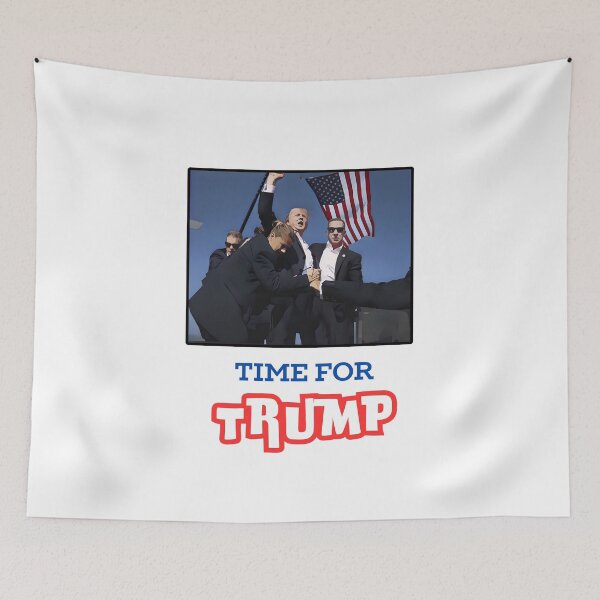 Item preview, Time for trump, trump assassination attempt designed and sold by AKRE R.