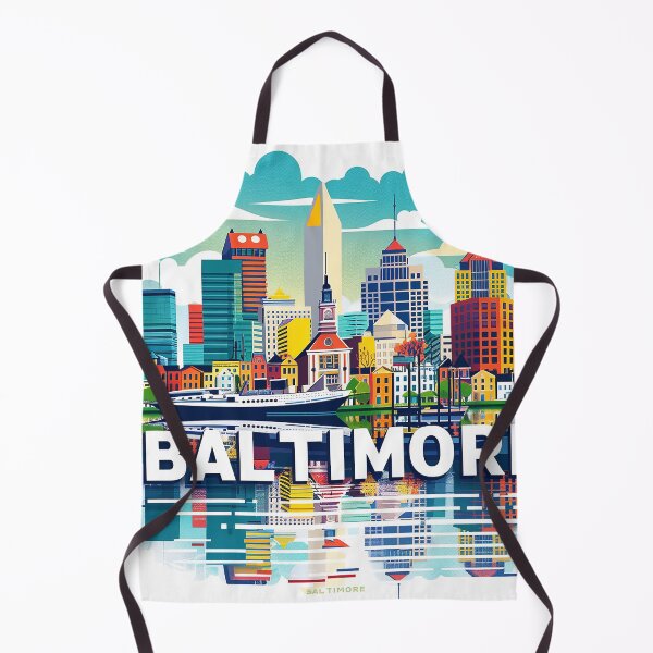 Item preview, Baltimore Print Baltimore Vector Art designed and sold by nomiraclehere.