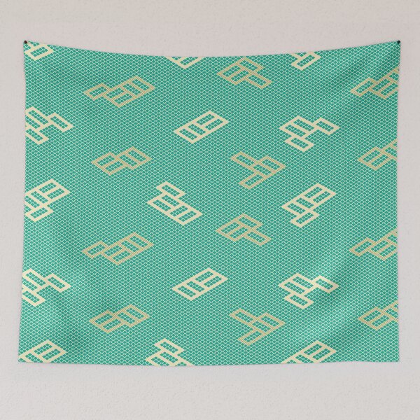 Artikelvorschau, Diamantgitter - nahtloses japanisches Vintage-Muster entworfen und verkauft von Japan Design Prints.