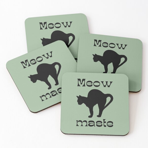 Item preview, Yoga cat Meowmaste designed and sold by alczar.