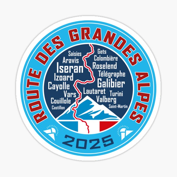 Item preview, Route des Grandes Alpes | V3 | 2025 designed and sold by Moppedhotel.