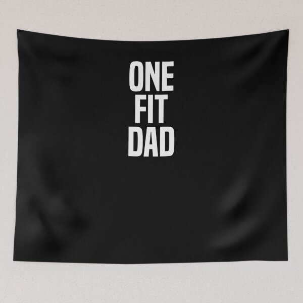 Item preview, One Fit Dad - Funny Workout Shirt Father's Day Gift designed and sold by 14thFloor.
