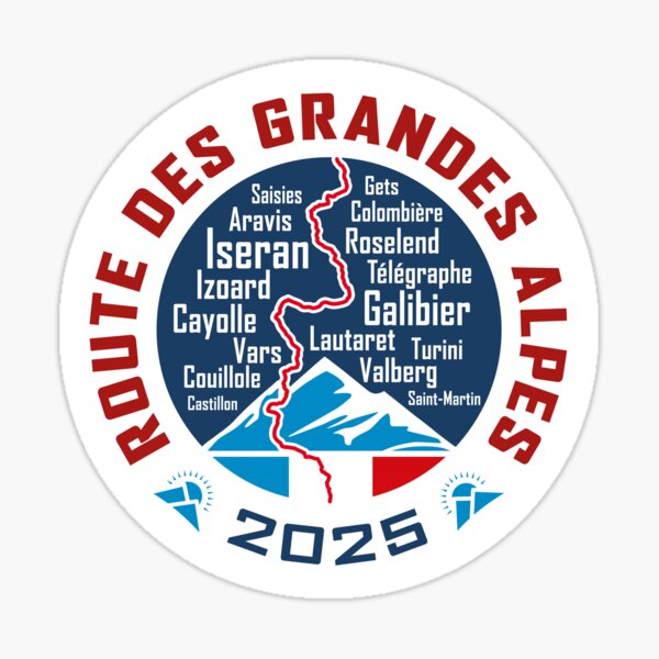 Item preview, Route des Grandes Alpes | V2 | 2025 designed and sold by Moppedhotel.