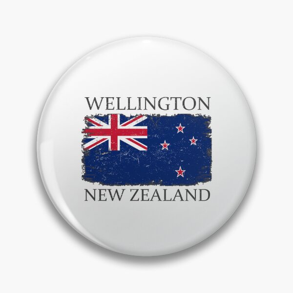 Artikelvorschau, Wellington New Zealand Flag Capital City New Zealand entworfen und verkauft von farhanhafeez.