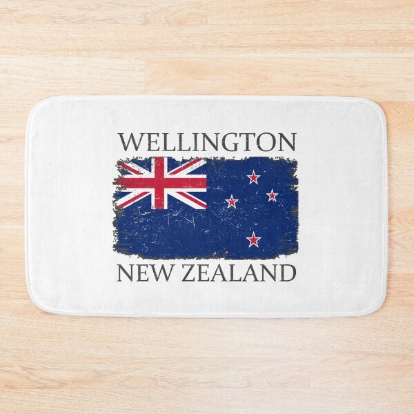 Artikelvorschau, Wellington New Zealand Flag Capital City New Zealand entworfen und verkauft von farhanhafeez.