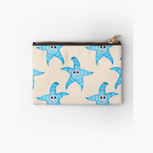 Item preview, cute cyan spiral starfish - light designed and sold by doveydotdraws.