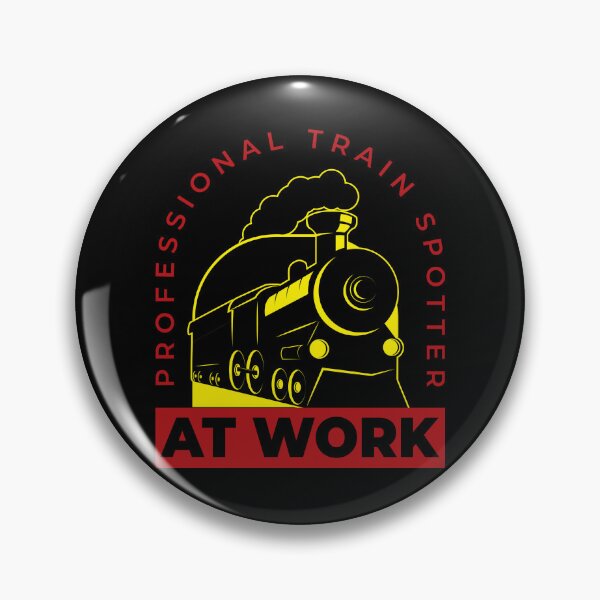 Item preview, Trainspotter At Work Train Observation designed and sold by MooonTees.
