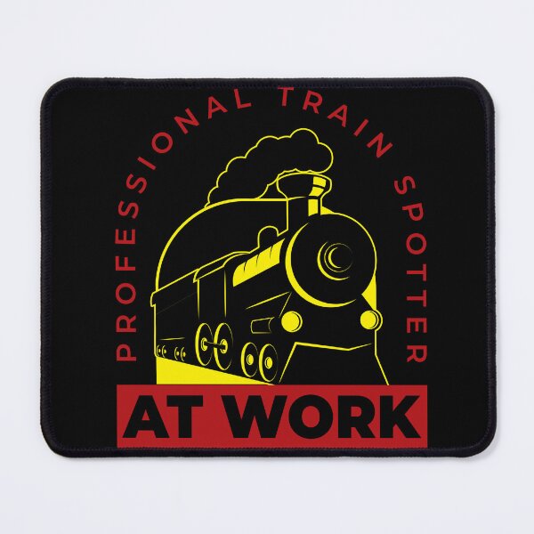 Item preview, Trainspotter At Work Train Observation designed and sold by MooonTees.