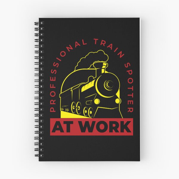 Item preview, Trainspotter At Work Train Observation designed and sold by MooonTees.
