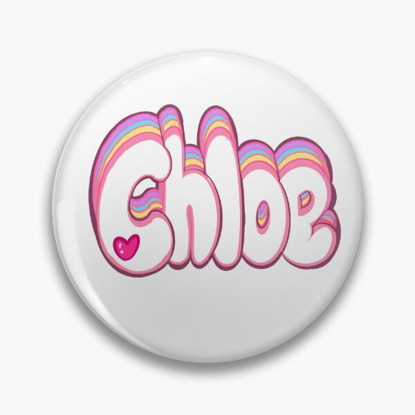 Item preview, Chloe popular girls women firstname personalized white pastel heart custom first name gifts for Chloe designed and sold by Artonmytee.