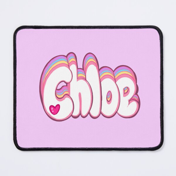Item preview, Chloe popular girls women firstname personalized white pastel heart custom first name gifts for Chloe designed and sold by Artonmytee.