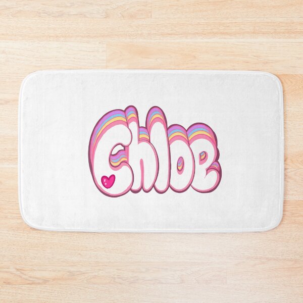 Item preview, Chloe popular girls women firstname personalized white pastel heart custom first name gifts for Chloe designed and sold by Artonmytee.