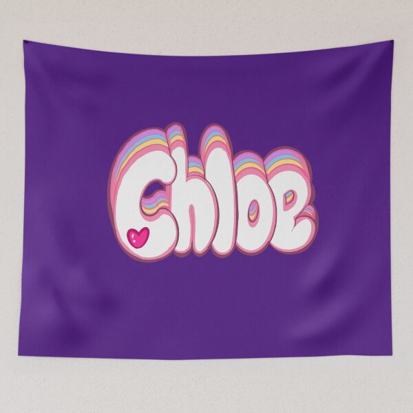 Item preview, Chloe popular girls women firstname personalized white pastel heart custom first name gifts for Chloe designed and sold by Artonmytee.