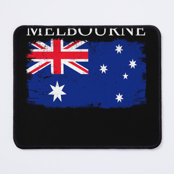 Item preview, Melbourne Australia Flag Melbourne Tourist Australia Visitor designed and sold by farhanhafeez.