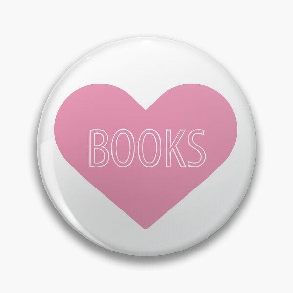 Item preview, "Books" Heart designed and sold by SunlitWhimsy.