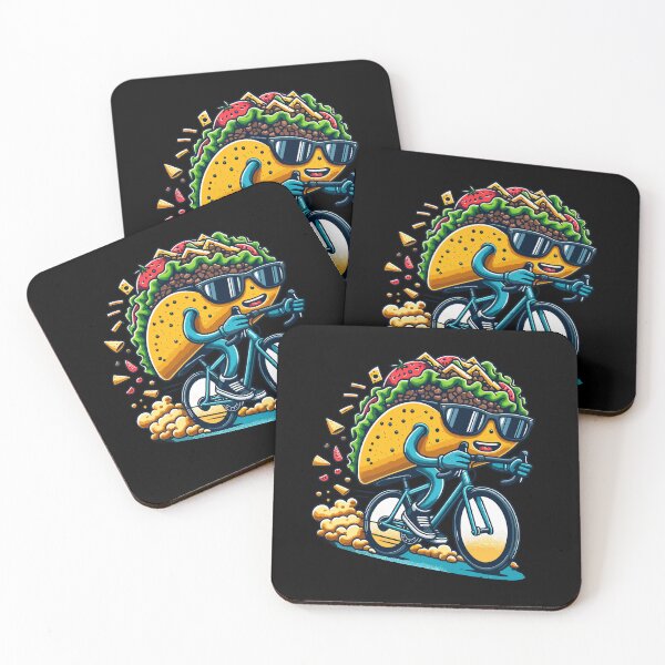 Item preview, Cycling Tacos Road Bike Bicycle Cyclist  designed and sold by Dressed For  Duty.