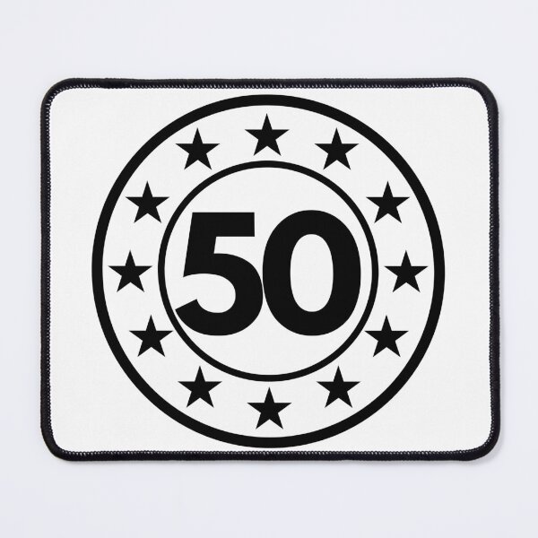 Item preview, Happy 50th Birthday and Anniversary Celebration milestone designed and sold by highflycrafts.