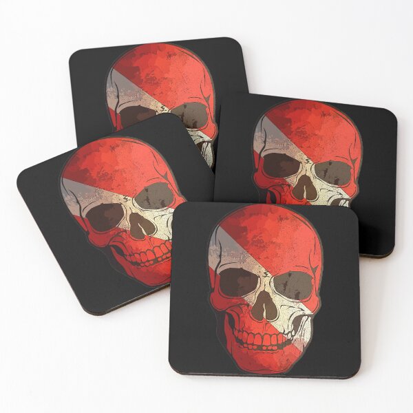 Item preview, Diver Scuba Skull Vintage Style designed and sold by OwnTheAvenue.