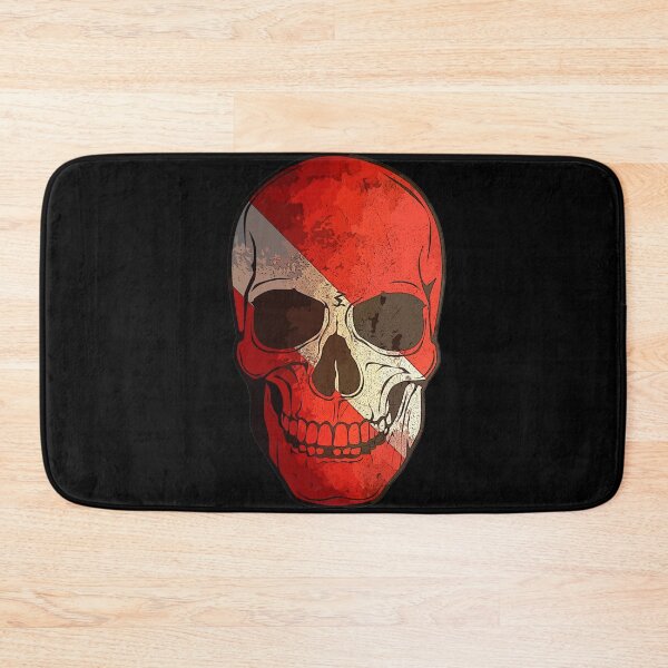 Item preview, Diver Scuba Skull Vintage Style designed and sold by OwnTheAvenue.