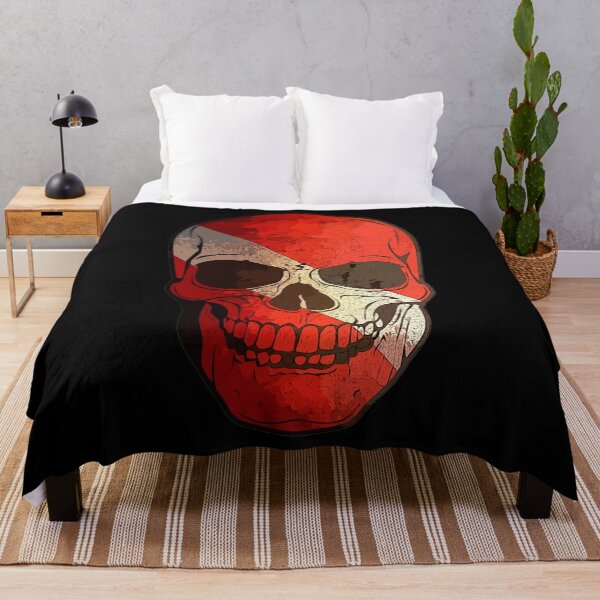 Item preview, Diver Scuba Skull Vintage Style designed and sold by OwnTheAvenue.