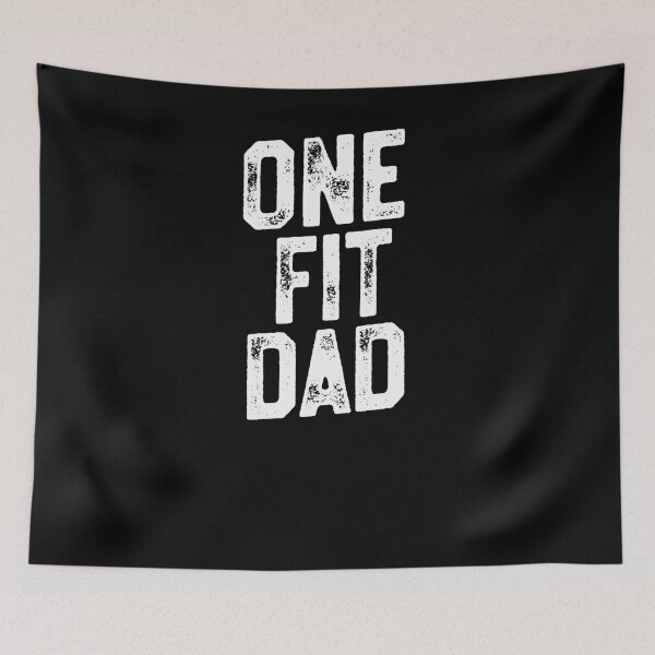 Item preview, One Fit Dad - Funny Fitness Shirt Father's Day Gift designed and sold by 14thFloor.