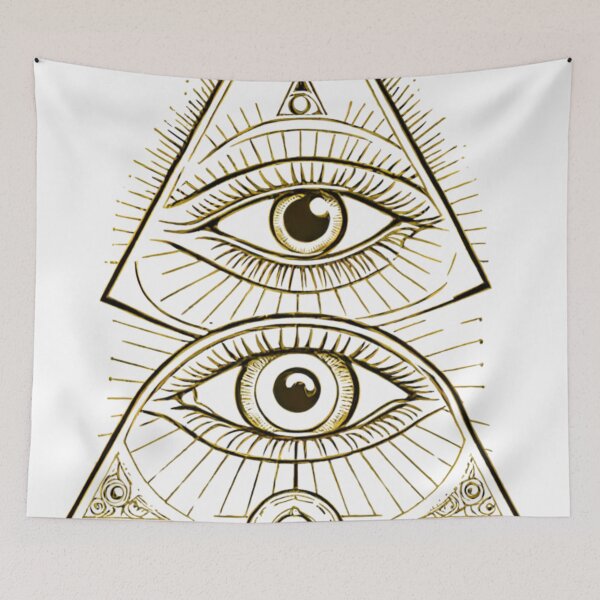 Item preview, Golden All Seeing Eye - Eye of providence  designed and sold by Invisible-Cult.
