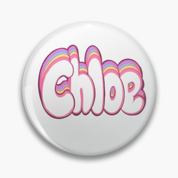 Item preview, Chloe popular girls women firstname personalized white pastel custom first name gifts for Chloe designed and sold by Artonmytee.
