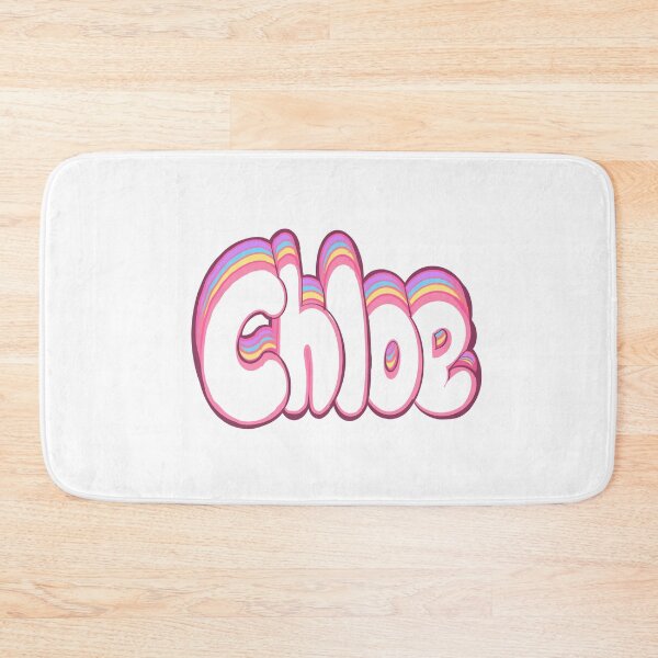 Item preview, Chloe popular girls women firstname personalized white pastel custom first name gifts for Chloe designed and sold by Artonmytee.