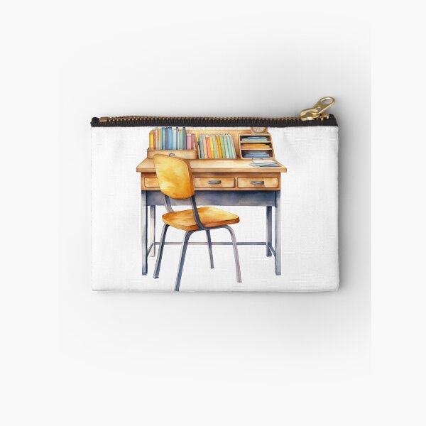 Item preview,  Back to School - School Desk designed and sold by GiraffeCreative.
