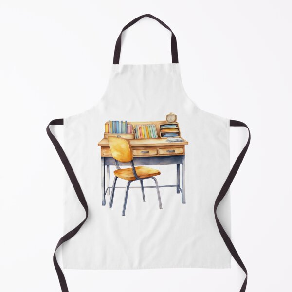 Item preview,  Back to School - School Desk designed and sold by GiraffeCreative.
