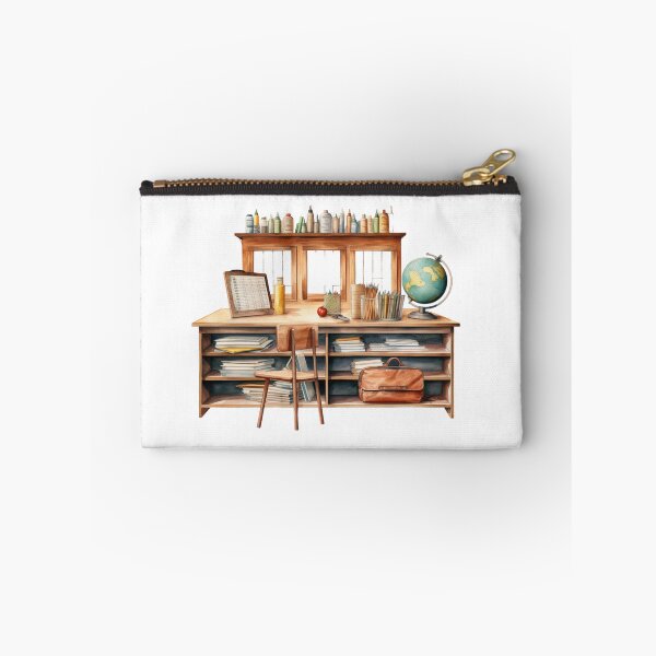 Item preview, Back to School - School Desk designed and sold by GiraffeCreative.