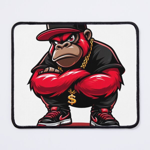 Item preview, Gangster Gorilla Red designed and sold by Roniscustoms.