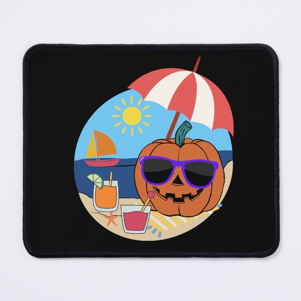 Item preview, Summerween vibes spooky summer pumpkin designed and sold by AnulaArt.