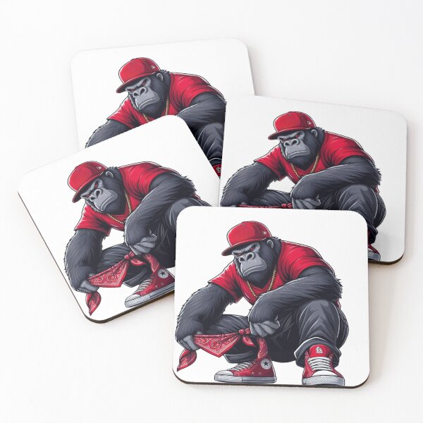 Item preview, Red Gangster Gorilla designed and sold by Roniscustoms.