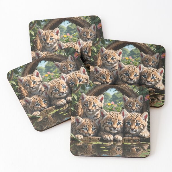 Item preview, Lynx Cub Reflections  designed and sold by IvaRenee.