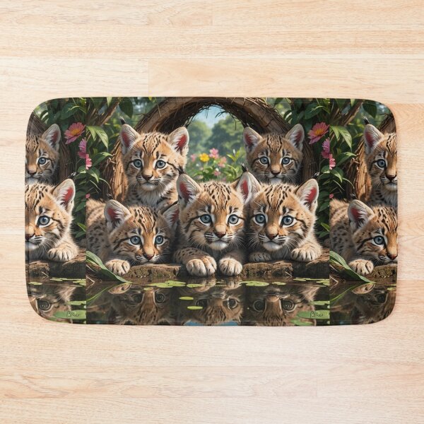 Item preview, Lynx Cub Reflections  designed and sold by IvaRenee.
