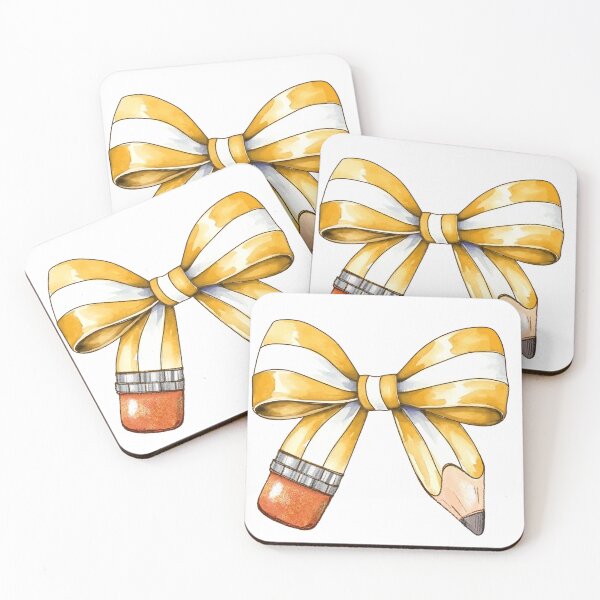 Item preview, Coquette Pencil Bow, Coquette teacher, Back to school, first day of school designed and sold by godleo.