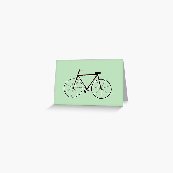 bicycle Greeting Card