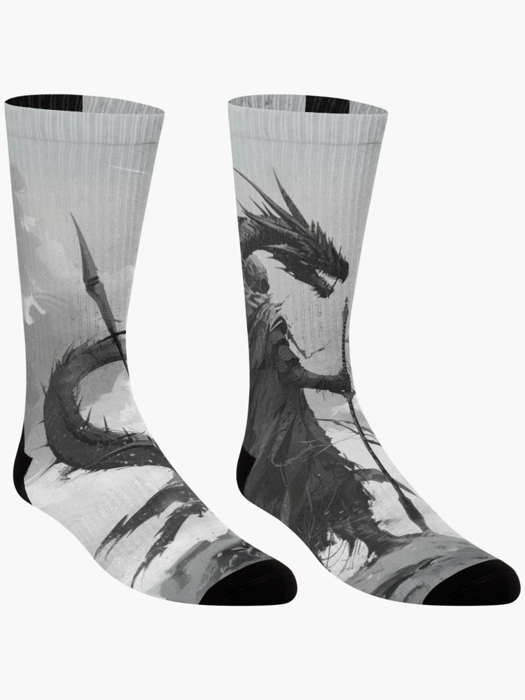Thumbnail 3 of 5, Socks, 72 designed and sold by Print Fiction.