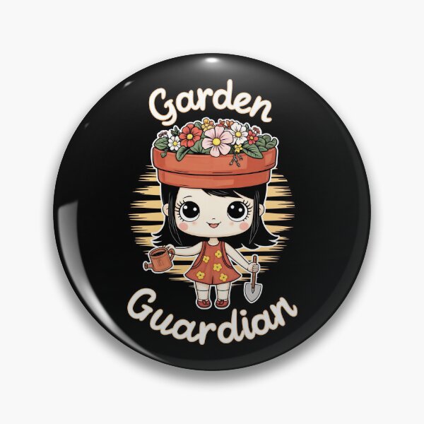 Item preview, Garden Guardian: A Floral Protector in Red, White, and Blue designed and sold by SplashTastic.