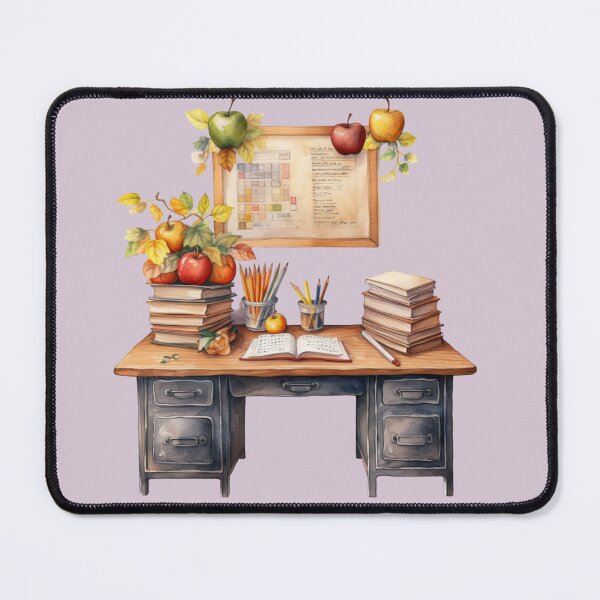 Item preview, Back to School - School Desk designed and sold by GiraffeCreative.