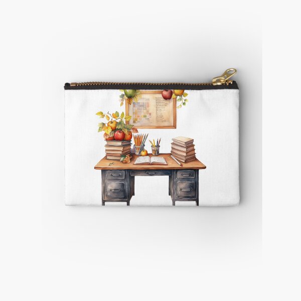 Item preview, Back to School - School Desk designed and sold by GiraffeCreative.
