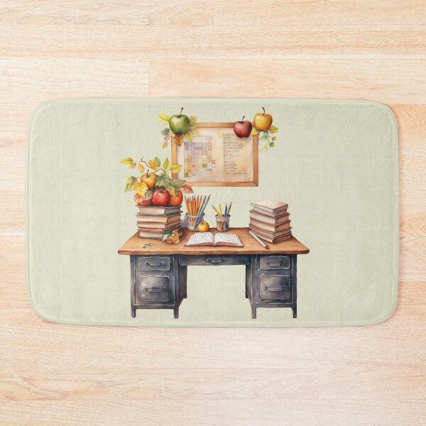 Item preview, Back to School - School Desk designed and sold by GiraffeCreative.