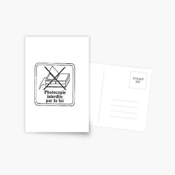 Item preview, Photocopy prohibited designed and sold by Paul* Hermansen.